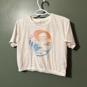 Hollister crop t shirt